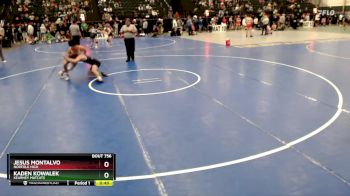 132 lbs Cons. Semi - Jesus Montalvo, Norfolk High vs Kaden Kowalek, Kearney Matcats
