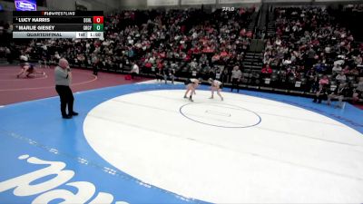 4A 140 lbs Quarterfinal - Lucy Harris, Desert Hills vs Marlie Giesey, Green Canyon