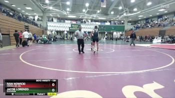 138 lbs Cons. Round 2 - Jacob Lorenzo, Oceanside vs Ivan Nowicki, Corona Del Sol