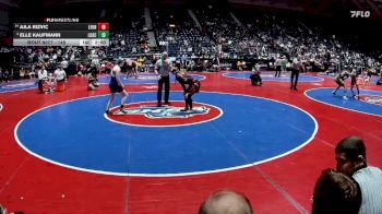 145 lbs Champ. Round 1 - Elle Kaufmann, Lovett School vs Ajla Rizvic, Lakeview Ft. Oglethorpe HS