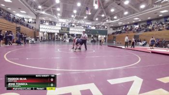 165 lbs Cons. Round 3 - Jesse Fonseca, Vista Murrieta vs Maddox Silva, Great Oak