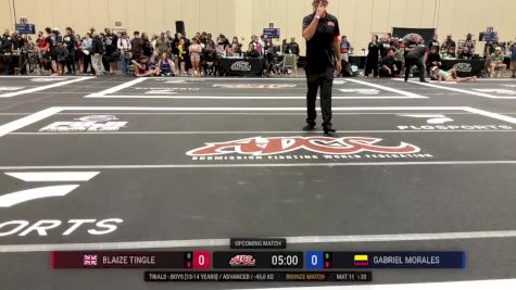 Blaize Tingle vs Gabriel Morales 2025 ADCC Orlando Open/Youth Trials