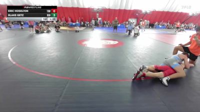 126 lbs Round 3 (8 Team) - Eric Hoselton, Thunderbirds WC vs Blake Getz, Roncalli A