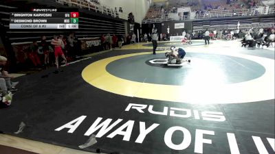 120 lbs Consi Of 8 #2 - Gabe Swann, Baylor School vs Rocco Lombardo, Malvern