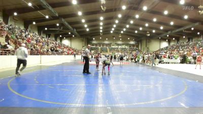 97 lbs Quarterfinal - Laura Ayala, Level Up Wrestling Center vs Leila Guay, Morris Fitness Wrestling Club