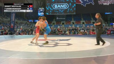 157 lbs Champ. Rd Of 64 - Bennett Westfallen, IL vs Louden McDoulett, OK