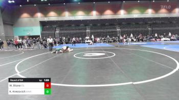 132 lbs Round Of 64 - Wylie Stone, Eagle vs Kale Knezovich, Green River