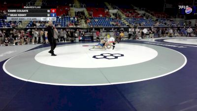 113 lbs Champ. Rd Of 64 - Camm Colgate, CA vs Sean Kenny, NJ