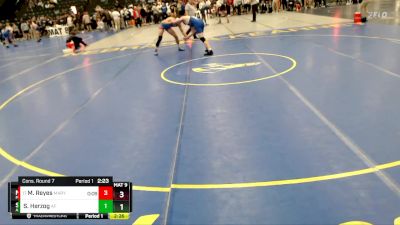 197 lbs Cons. Round 7 - Marco Reyes, Mary vs Soren Herzog, Air Force