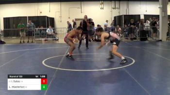 Match - Isaac Salas, Ca vs Luke Masterton, Nc