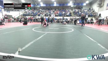 67 lbs Rr Rnd 3 - Camberleigh Hausner, Sperry Wrestling Club vs Arya Carter, Bartlesville Wrestling Club