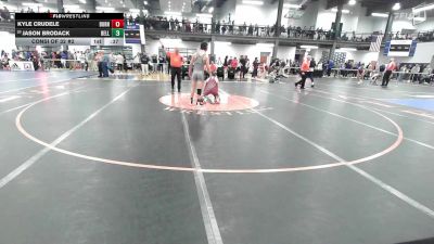 118 lbs Consi Of 32 #2 - Kyle Crudele, Burnt Hills vs Jason Brodack, Bellmore-jfk