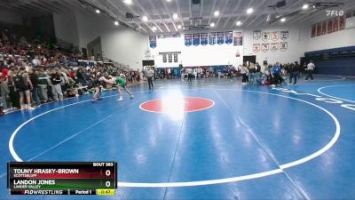 144 lbs Cons. Round 3 - Touny Hrasky-Brown, Scottsbluff vs Landon Jones, Lander Valley