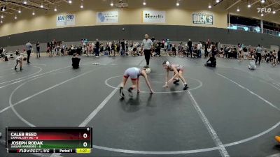 56 lbs Round 2 - Caleb Reed, Capital City WC vs Joseph Rodak, Jaguar Warriors