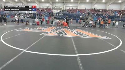 138 lbs Cons. Rd Of 16 - Azuan Gonzales-Rice, Inland Elite Wrestling Club vs Justin Beauvais, Grindhouse Wrestling Club