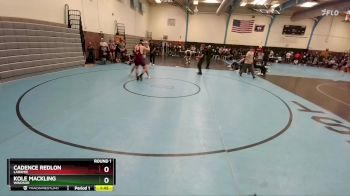 229-235 lbs Round 1 - Kole Mackling, Windsor vs Cadence Redlon, Laramie