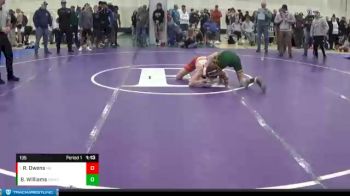 135 lbs Champ. Round 1 - Robert Owens, Hanover Hawkeye Youth Wrestlin vs Benjamin Williams, Great Bridge Wrestling Club