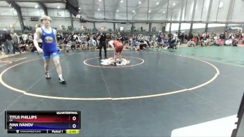157 lbs Quarterfinal - Titus Phillips, CA vs Ivan Ivanov, ID