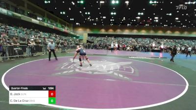 145 lbs Quarterfinal - Bobbi Jack, Glacier Peak vs Corrina De La Cruz, Oak Ridge