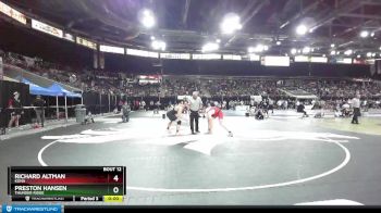 182 lbs Champ. Round 2 - Steven Powell, Silverton HS vs Owen Spring, Boise