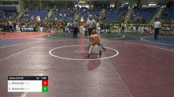 Consolation - Lance Alexander, Golden Eagles WC vs Emmett Alexander, Golden Eagles WC