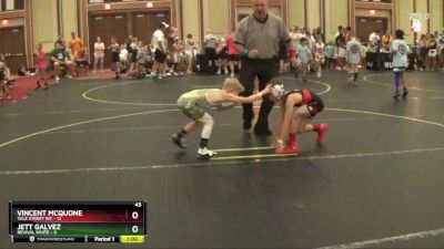 56 lbs Round 1 (6 Team) - Jett Galvez, Revival White vs Vincent McQuone, Yale Street WC