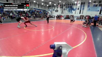 144 lbs Champ. Round 2 - Micah Kollmeyer, Scripps Ranch vs Jackson Kowalski, Mountain Empire