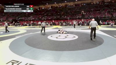 106 lbs Cons. Sub-quarters - Jacob Willaman, Olen. Berlin vs Blackburn Savage, Moeller