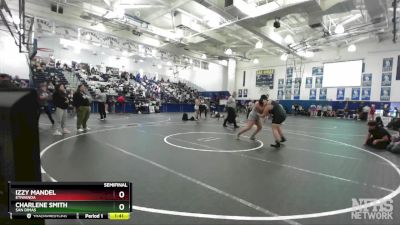 235 lbs Semifinal - Charlene Smith, San Dimas vs Izzy Mandel, Etiwanda