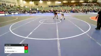 120 lbs 3rd Place - Damian Alvarez, Selma vs Payton Hernandez, Idaho Gold Wrestling