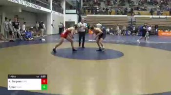 149 lbs Round Of 32 - Kaleb Burgess, Buffalo - Unattached vs Payne Carr, Navy