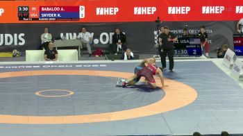97 kg Gold - Kyle Snyder, USA vs Abolfazl Babaloo, IRI