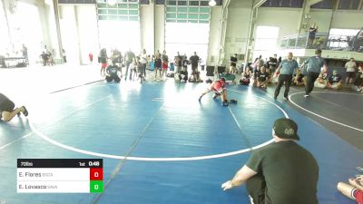 70 lbs 2nd Place - Esquire Flores, SoCal Grappling vs Eli Lovasco, Savage House WC