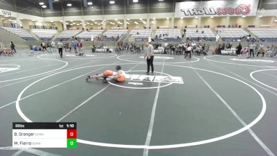 86 lbs Rr Rnd 1 - Brady Granger, Dumas Wrestling vs Mauricio Fierro, Dumas Wrestling