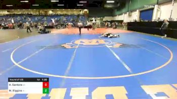 120 lbs Prelims - Hayden Santora, GA vs Maximus Riggins, IA