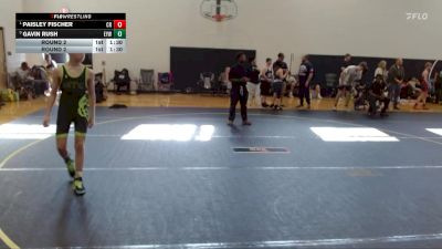 95 lbs Round 2 - Paisley Fischer, Carolina Reapers vs Gavin Rush, KC Elite Training Center