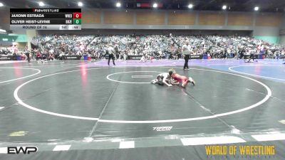 55 lbs Round Of 16 - Jaxonn Estrada, Wrestling Club Tacoma Slam vs Oliver Heist-Levine, Bozeman Wrestling Club
