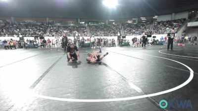 55 lbs Semifinal - Christopher Waitkus II, Team Tulsa Wrestling Club vs Chapman Butler, Mannford Pirate Youth Wrestling