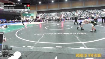 49 lbs Round Of 16 - Tillman Taylor, Rising Sun Wrestling Club vs Jesse Rhodes, Young Guns