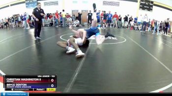 152 lbs Champ. Round 1 - Christian Washington Ii, Indiana vs Bryce Denton, Midwest Xtreme Wrestling