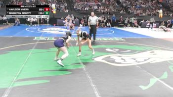 Quarterfinal - Madelynn Zierott, Louisville vs Hayleigh Myers, Ord