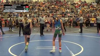 82 lbs Round 1 - Arianna Porter, Columbia vs Payton Pizzuli, Rogue Wrestling Club