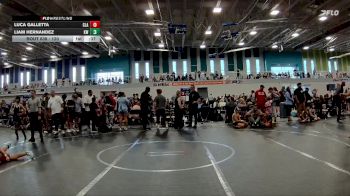 120 lbs Round 3 - Luca Galletta, Clay vs Liam Hernandez, Kongkrete Wrestling