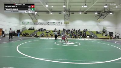 157 lbs Semifinal - Marcel Blake, Cerritos vs Justin Ayala, Victor Valley