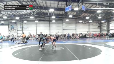 160 lbs Rr Rnd 1 - Nicholas Barrett, Grizzly Wrestling Club - HSB vs Riley Martin, Owen Valley - HSB