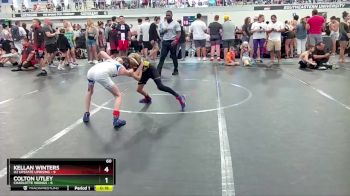60 lbs Round 3 (6 Team) - Kellan Winters, U2 Upstate Uprising vs Colton Utley, Charlotte Vikings