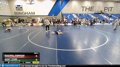 38-40 lbs Round 3 - Bodey Starr, Fremont Wrestling Club vs Rockwell Robinson, Sanderson Wrestling Academy