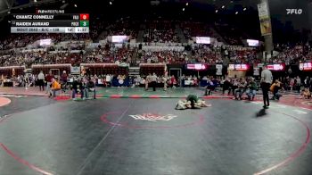 Champ. Round 1 - Chantz Connelly, Valier vs Raiden Aurand, Powder River Co. (Broadus)