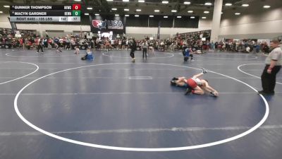105 lbs Champ. Rd Of 16 - Macyn Gardner, Berge Elite Wrestling Academy vs Gunner Thompson, Nebraska Elite Wrestling Club