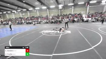 98 lbs Rr Rnd 3 - Elliott Sanders, BlackCat WC vs Zammuel Trujillo, Monte Vista Takedown Club